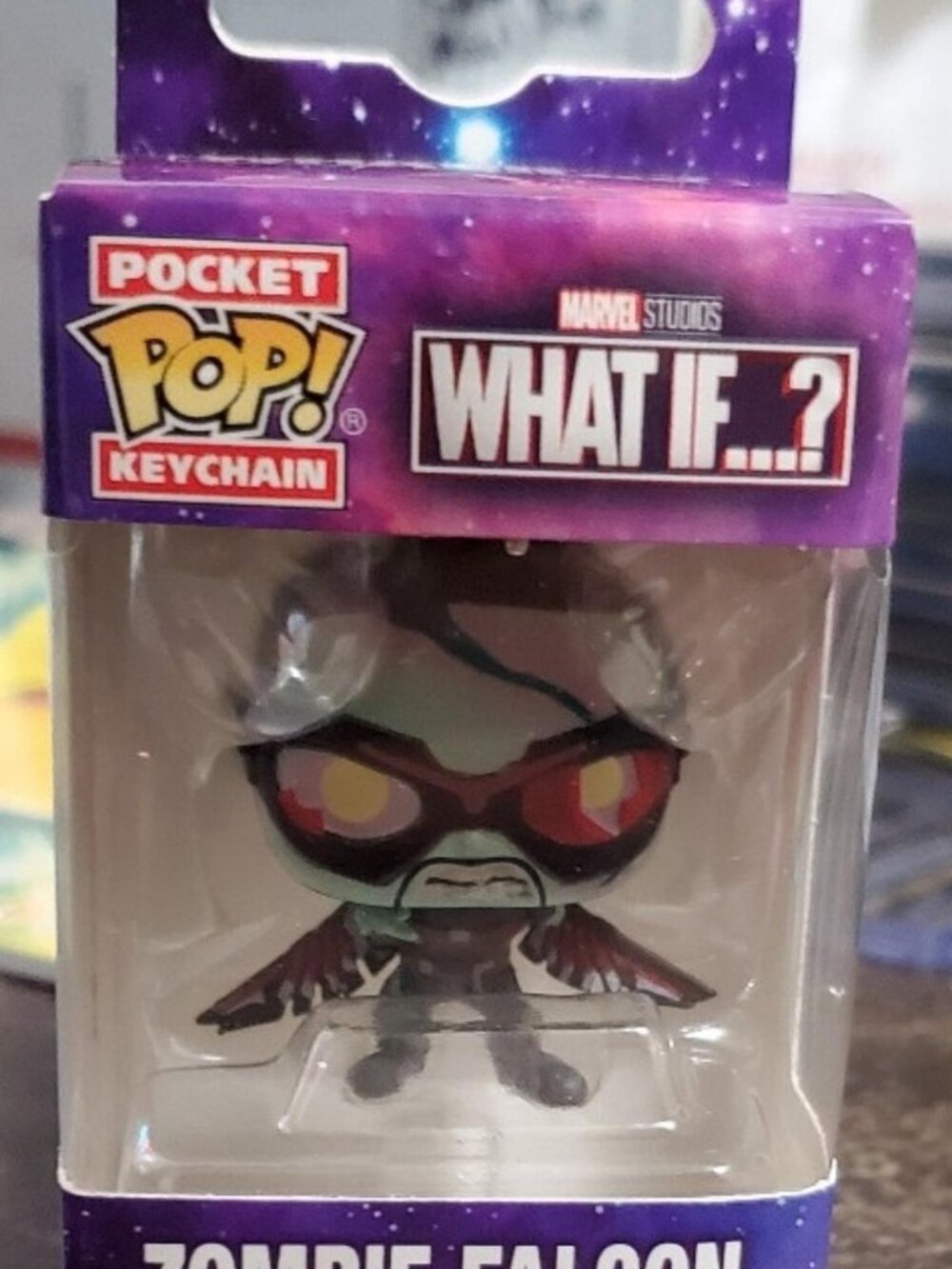 Funko What If Zombie Falcon Pocket Pop Key Chain